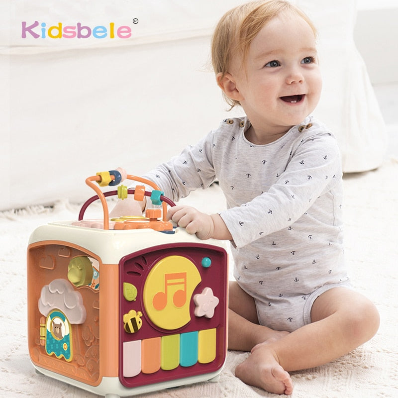 Baby Activity Cube Toddler 7 in 1 Toy