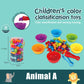 Kids Animal Colors Matching Game for Fine Motor Training
