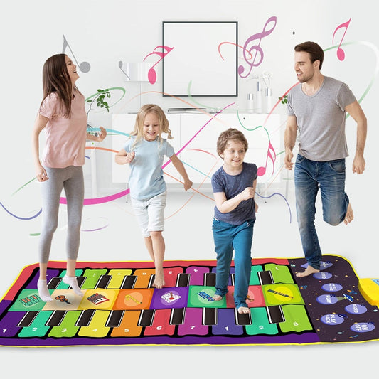 Double Row Multifunction Piano Mat For Kids