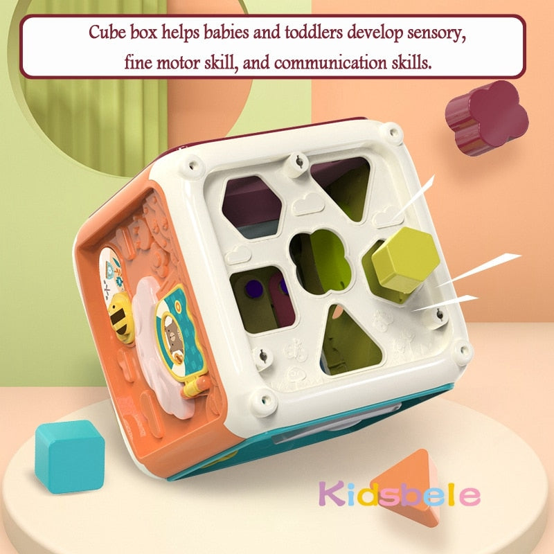 Baby Activity Cube Toddler 7 in 1 Toy