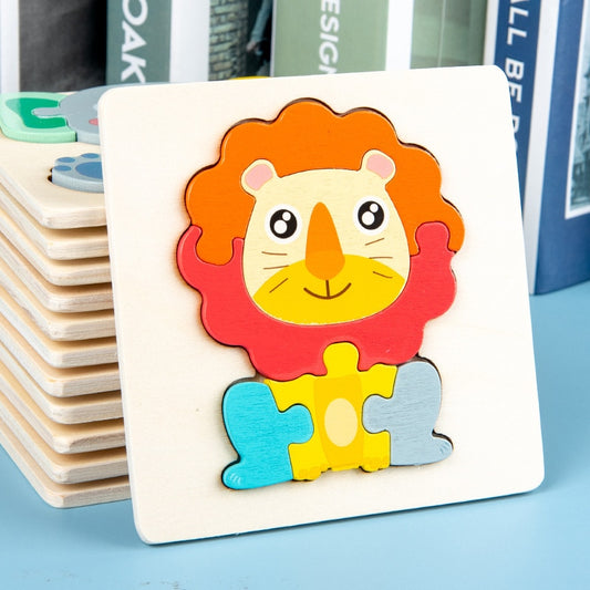 Baby Wooden 3D Puzzle For Kids