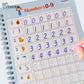 Reusable 3D Textbook For Calligraphy Numbers 0-100 For Kids