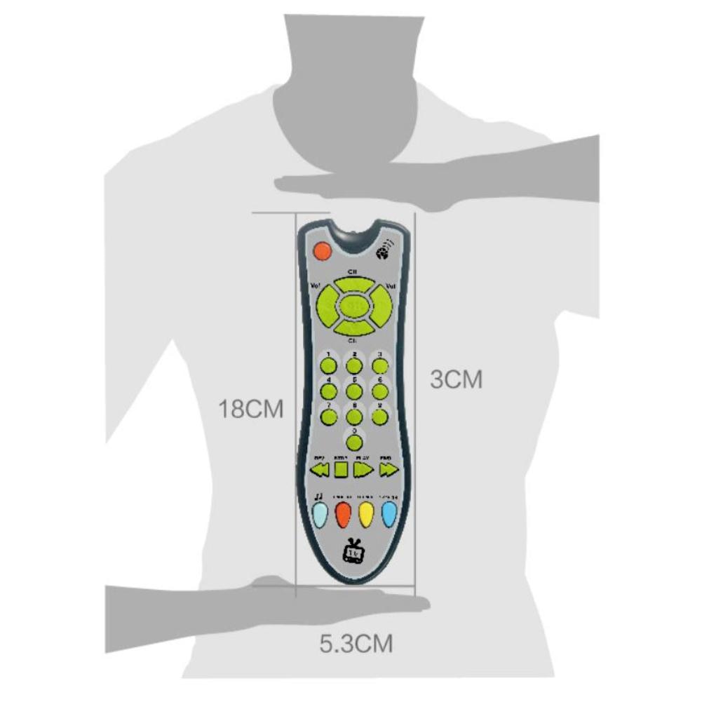 Musical Simulation TV Remote Control