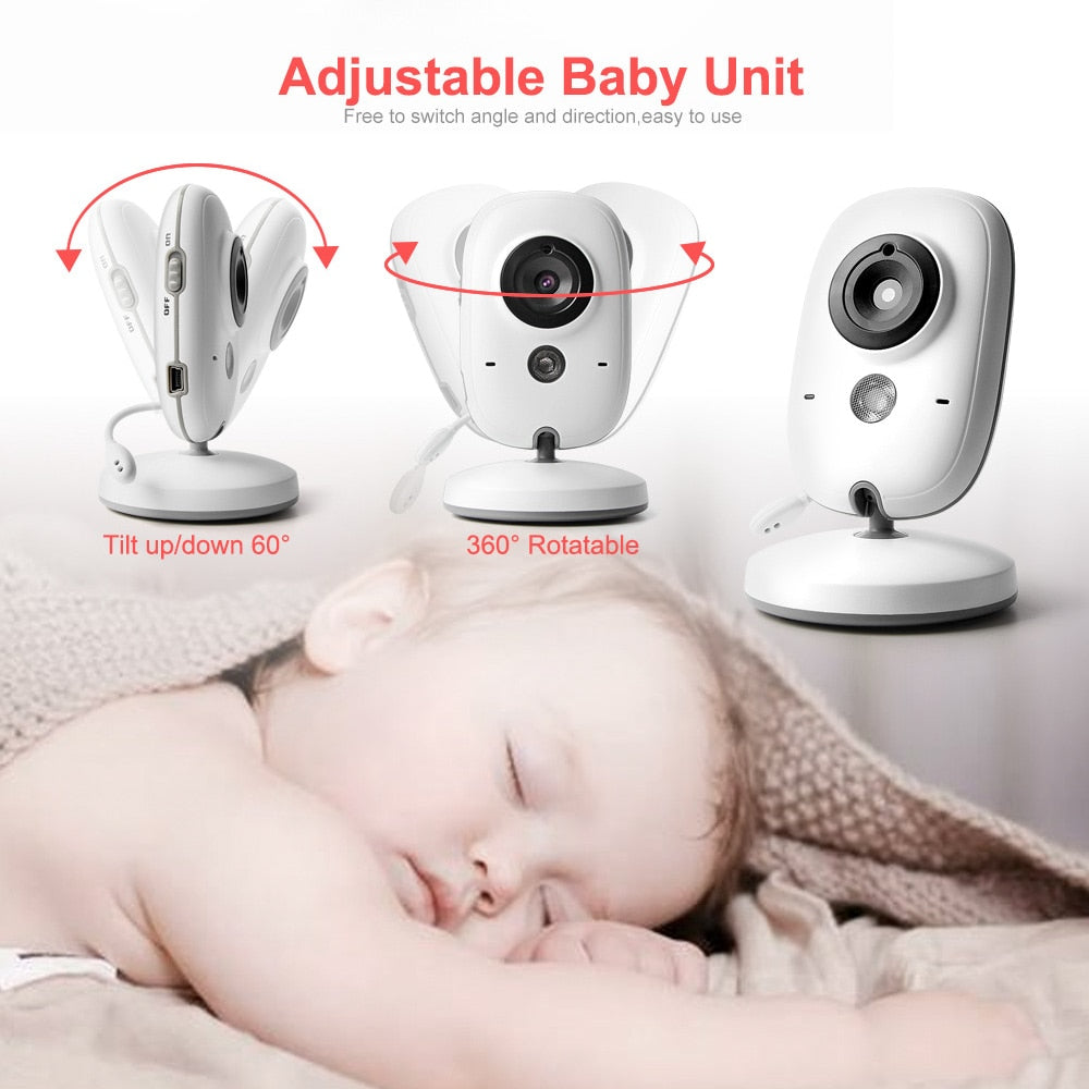 Wireless 2-Way Video Baby Monitor