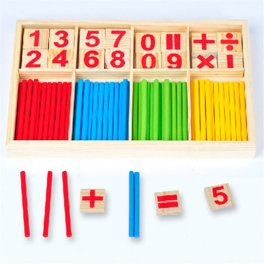 Children Learning math Wooden Educational Toy