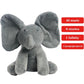 Plush Peekaboo Singing Elephant Toy