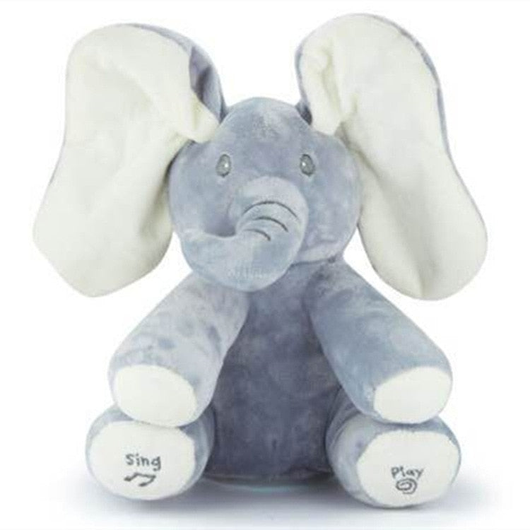 Singing peek a boo hot sale elephant