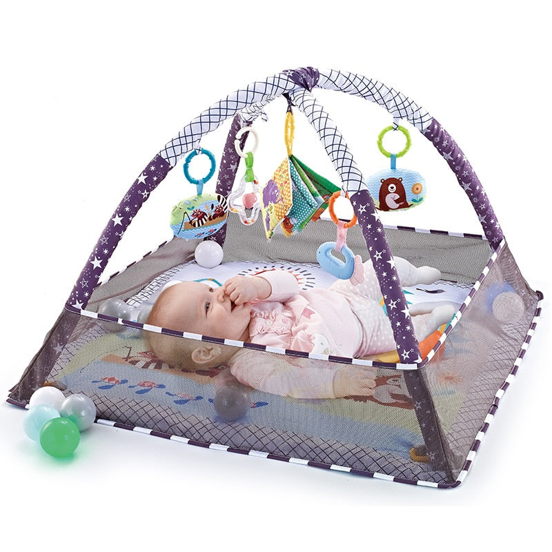 Baby Activity Mat with Frame For Crawling