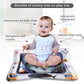 Baby Water Mat With Inflatable Cushion Sea Creatures Dark
