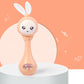 Musical Rabbit Teether Rattle Educational Toy