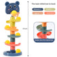 Rolling Ball Pile Tower Toy For Kids