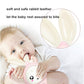 Musical Rabbit Teether Rattle Educational Toy